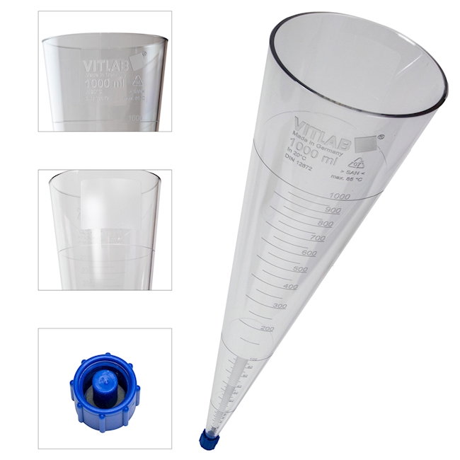 Imhoff-Trichter SAN 1000 ml